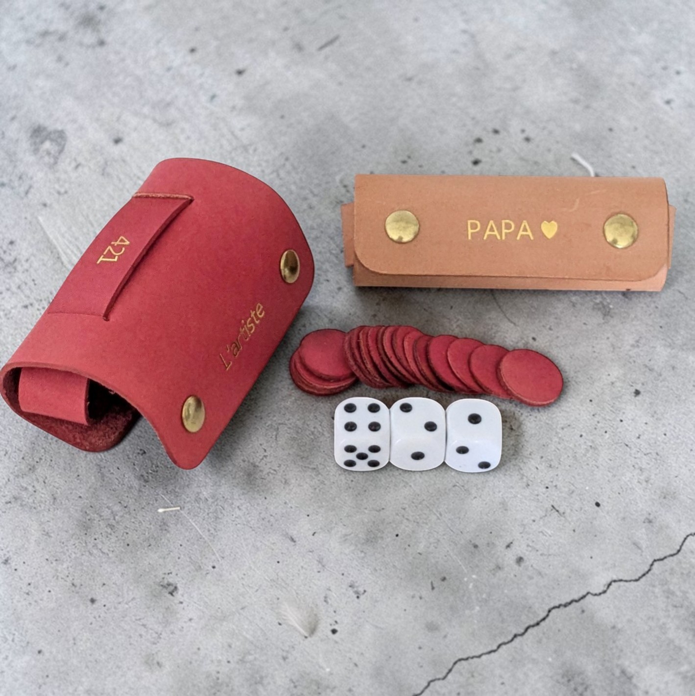 Jeu 421 personnalisé